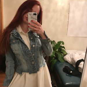 BlankNYC jagged edge denim jacket